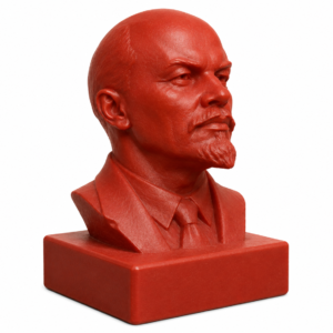 3D προτομή Λένιν (Μαύρο ή Κόκκινο)